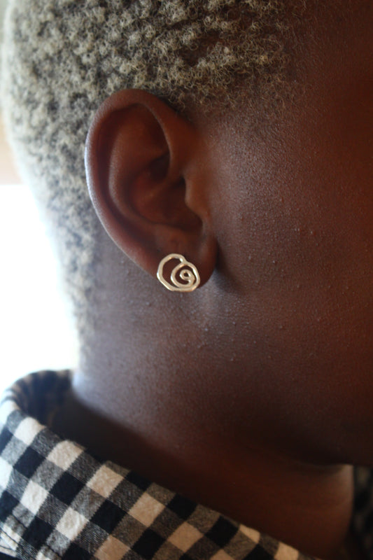 Small Spiral Earring