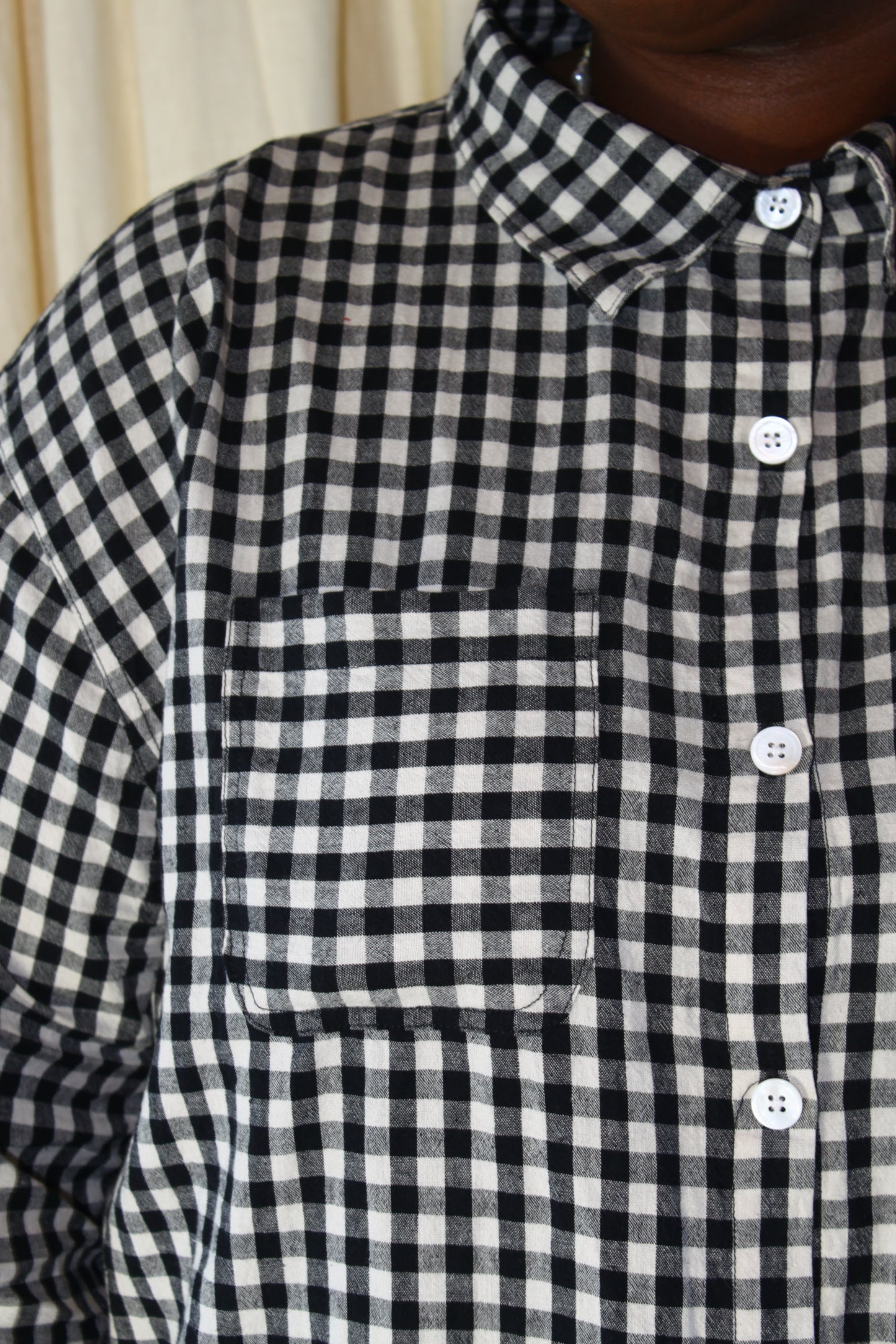 Gingham Lloyd Top