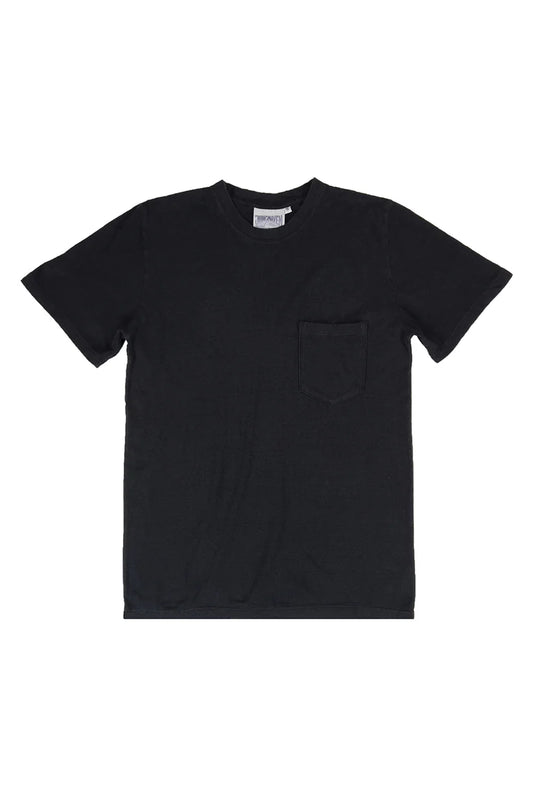 Black Pocket Tee